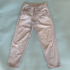 Repaired Striped Vintage Guess Jeans